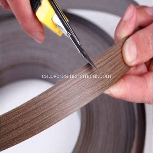 Bandes de vora de PVC pre encolades de 2 mm